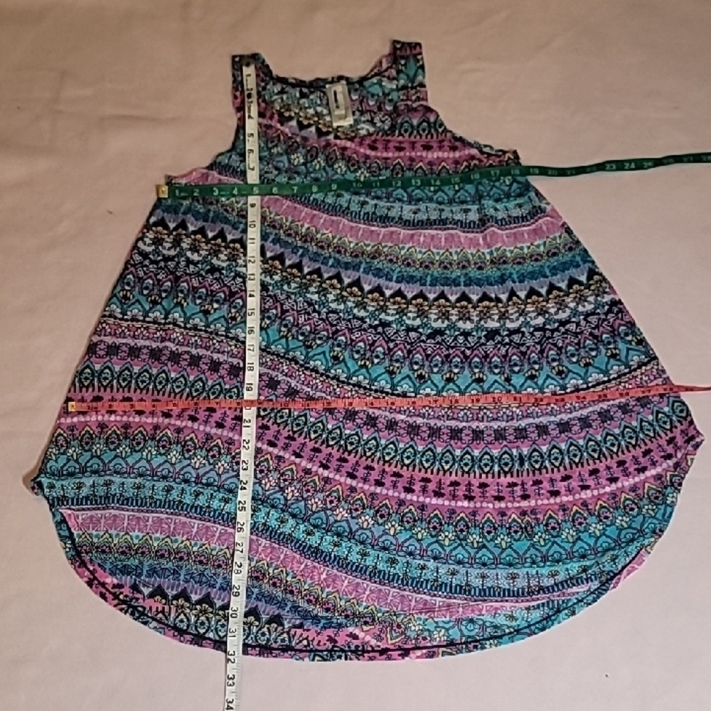 0842. Swimsuitsforall ~ Multicolor Floral Fabric ~ Coverup ~ 14/16 ~💜 - Picture 8 of 10